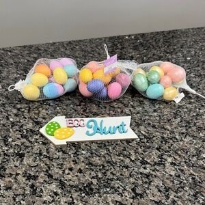 Ashland assorted Easter Egg Sets with Egg Hunt Sign NEW